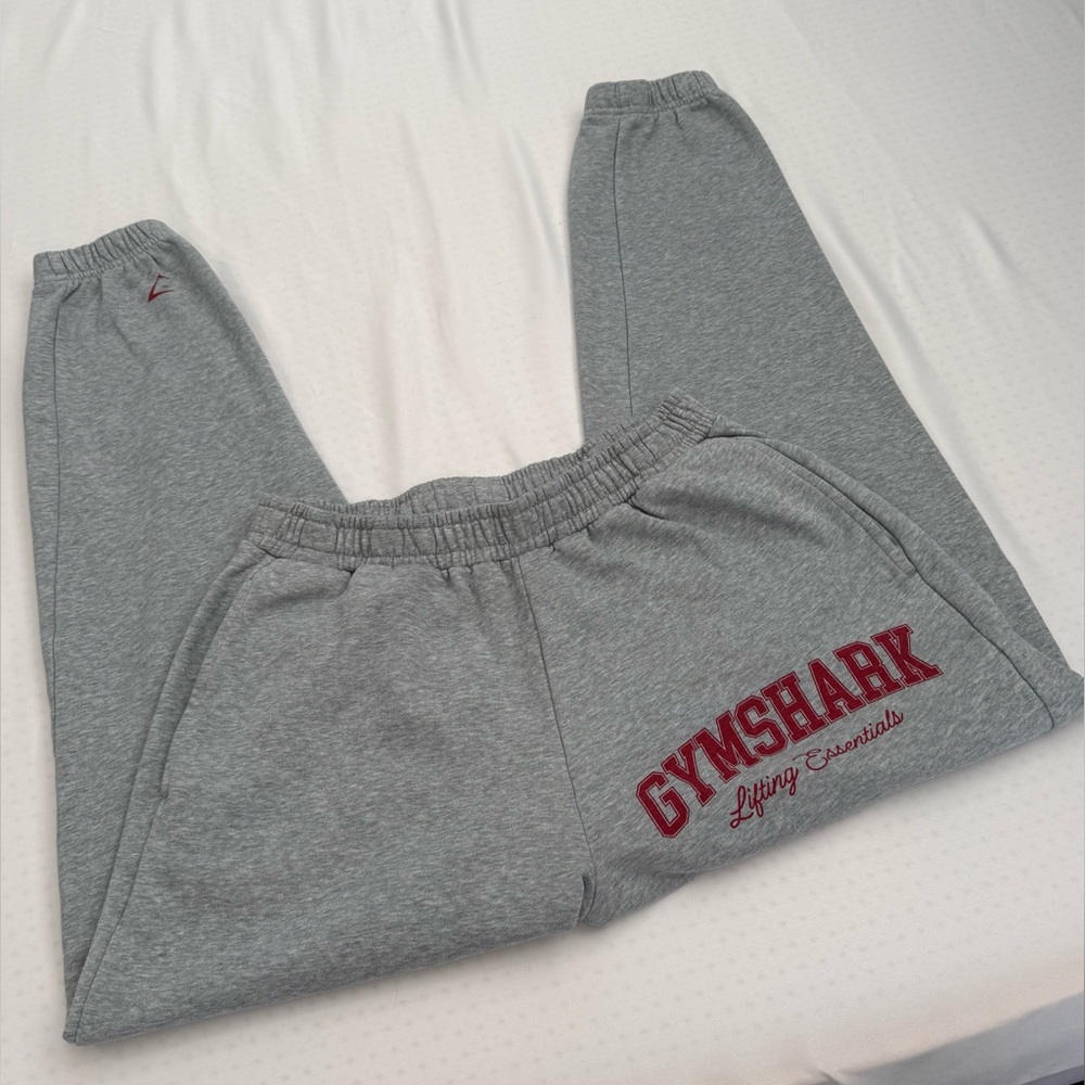 Gymshark Lifting Essentials Graphic Brushed Oversized Joggers Size Small